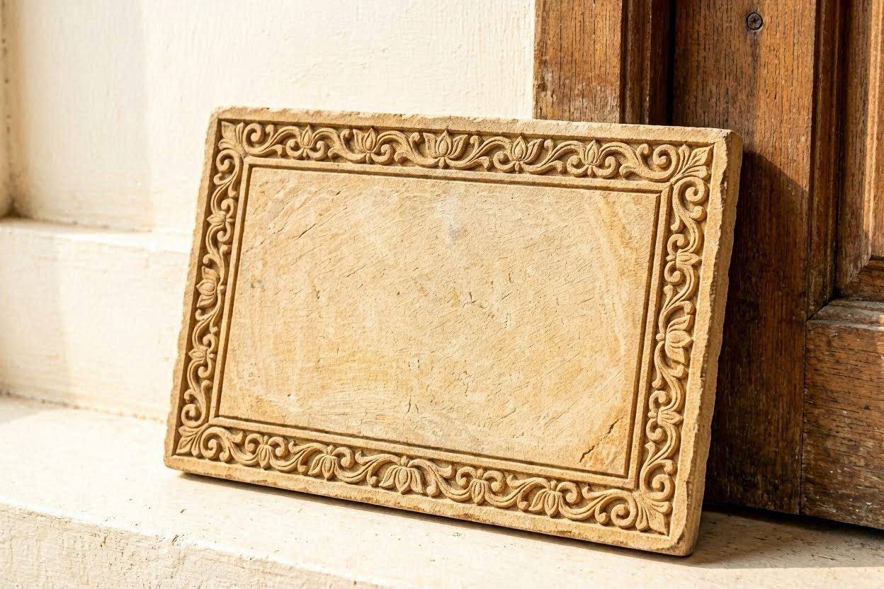 Stone Name Plate